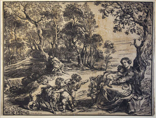 Jegher chiaroscuro woodcut after Rubens