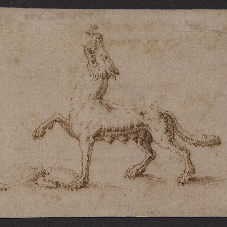 German or Swiss school drawing