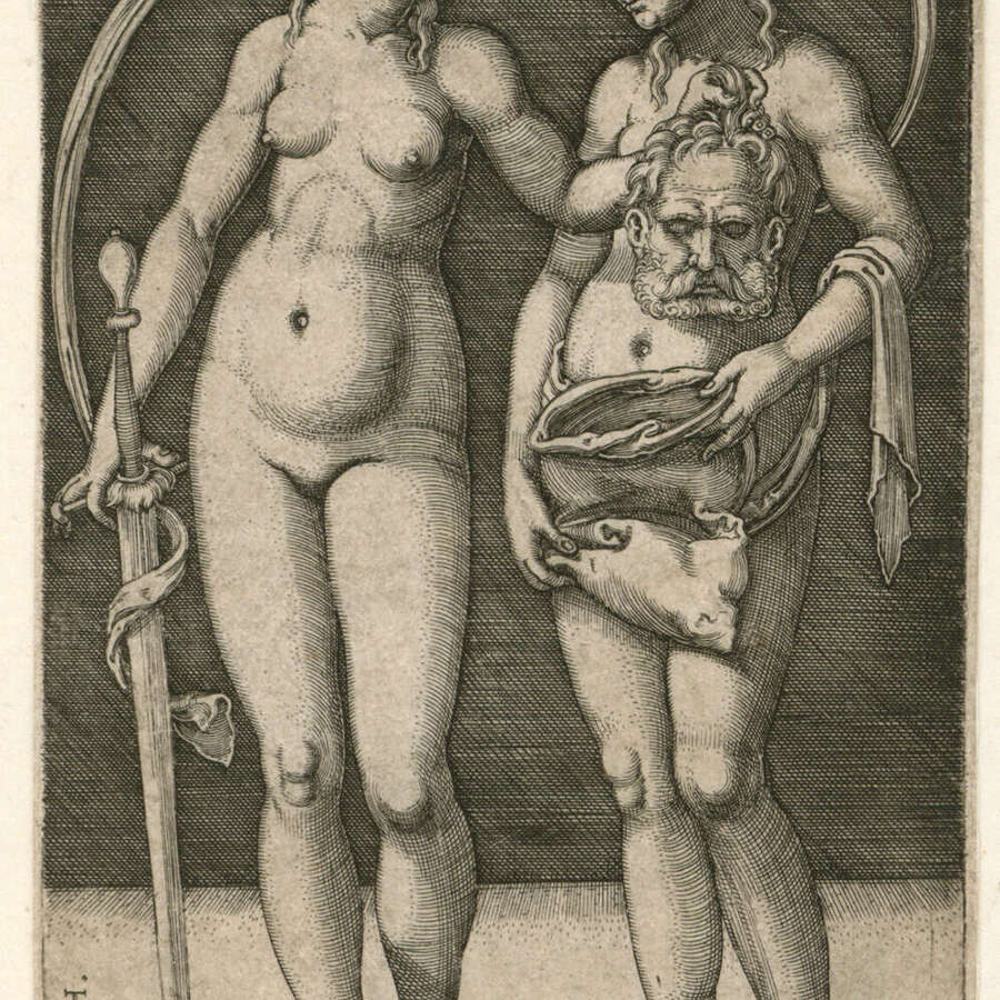 Beham Judith engraving