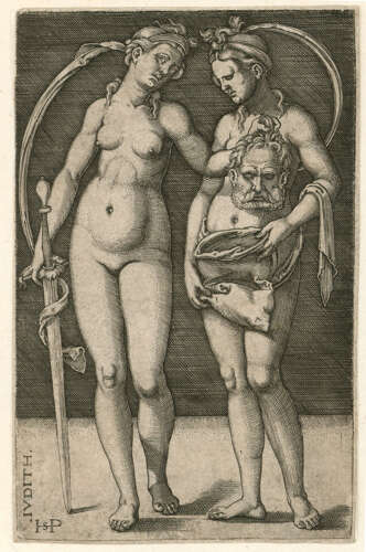 Beham Judith engraving