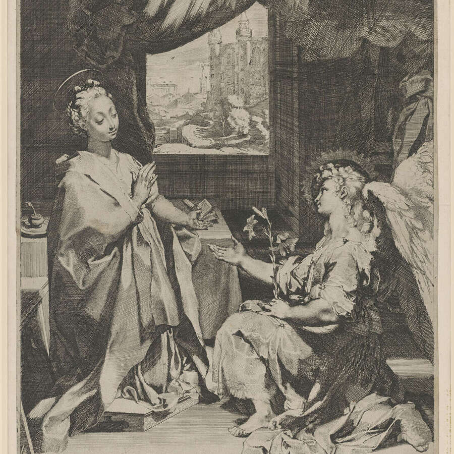 Barocci etching