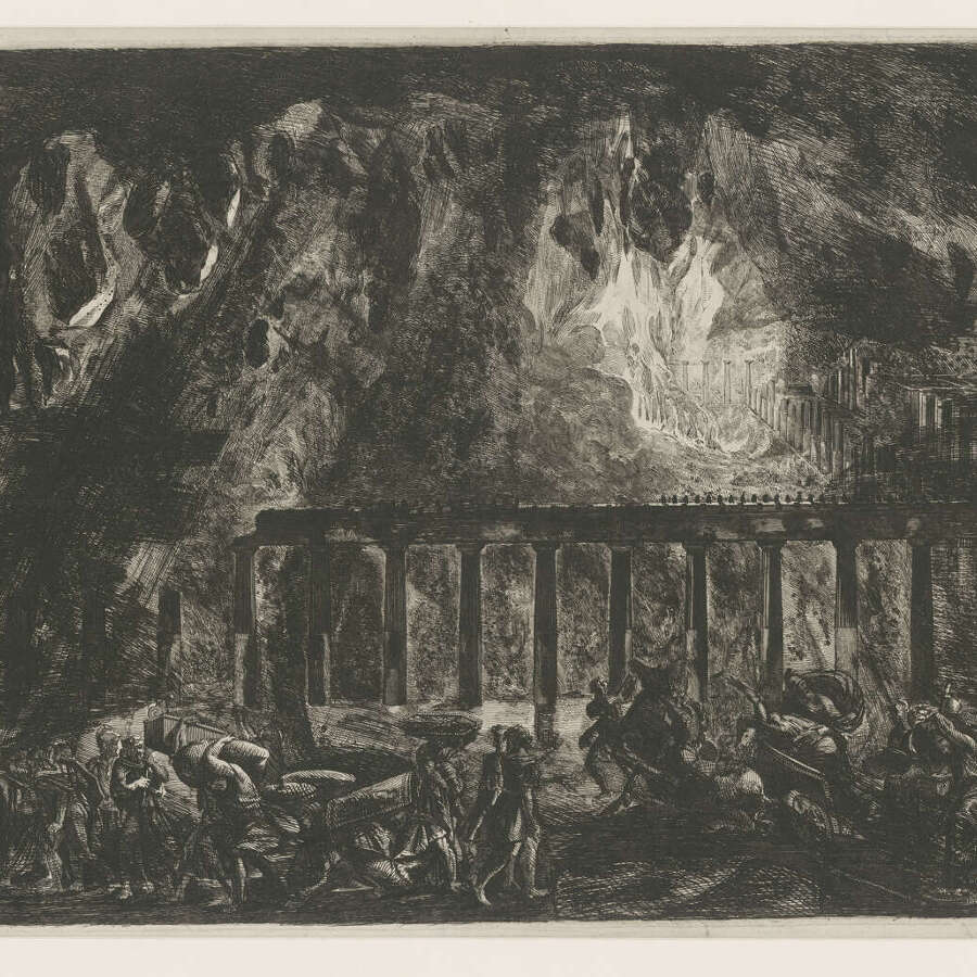 Francesco Piranesi etching