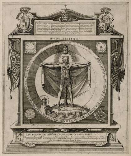 Italian 16th c  Mundus etching & engraving