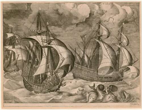 Bruegel Ships
